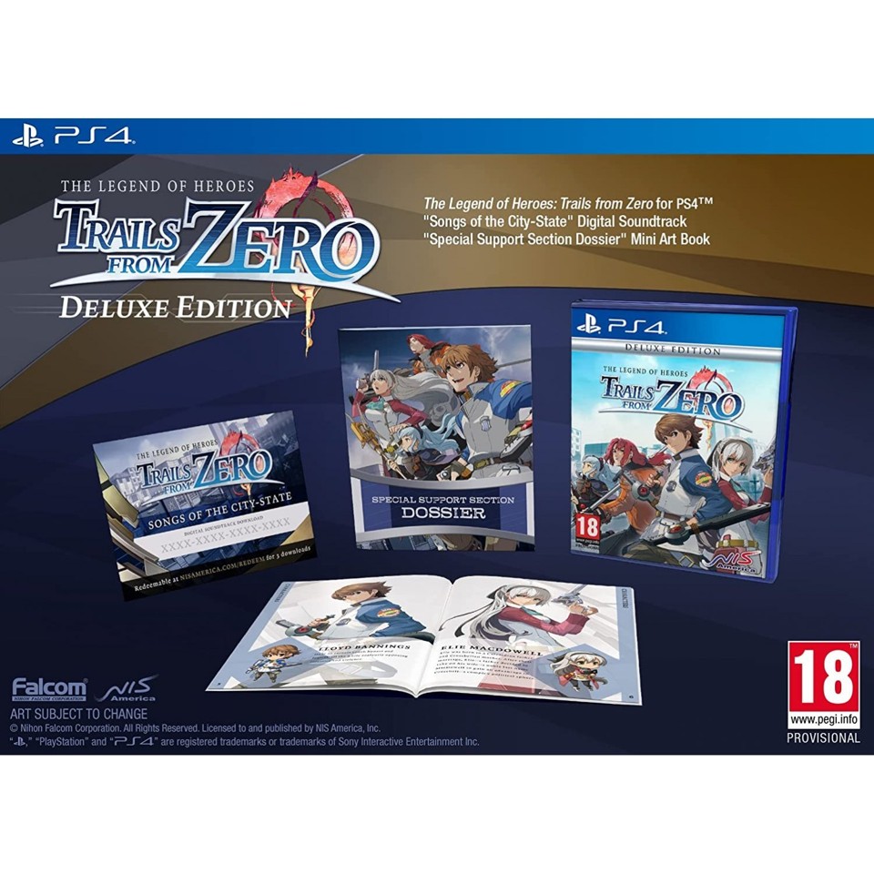 The Legend of Heroes: Trails from Zero Deluxe Edition- PlayStation 4