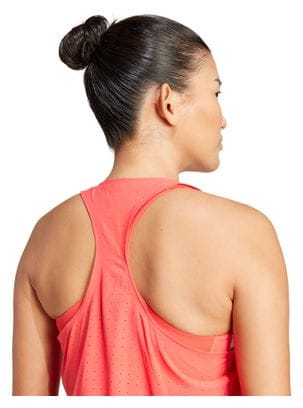 Débardeur adidas Adizero Road to Records Rouge Femme
