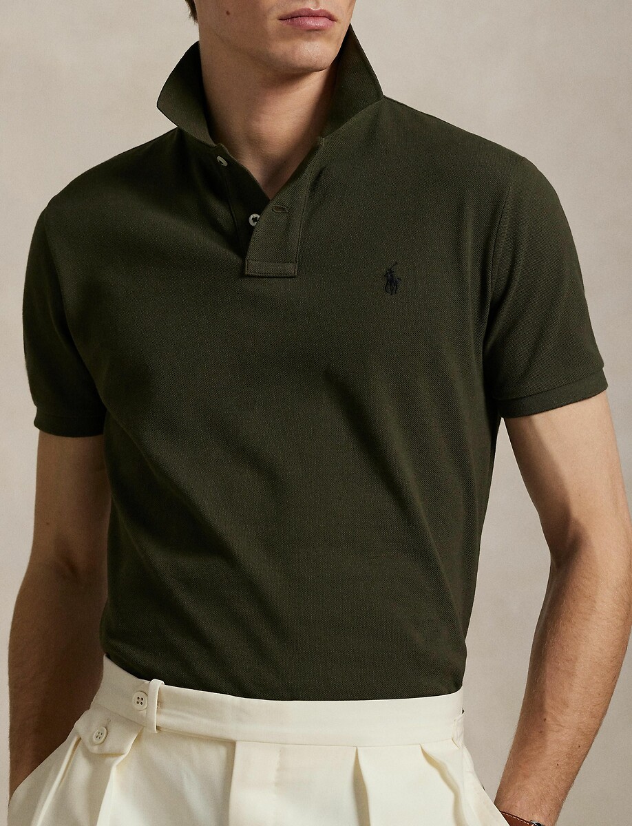 POLO RALPH LAUREN<br>Camisa polo icônica em algodão piqué