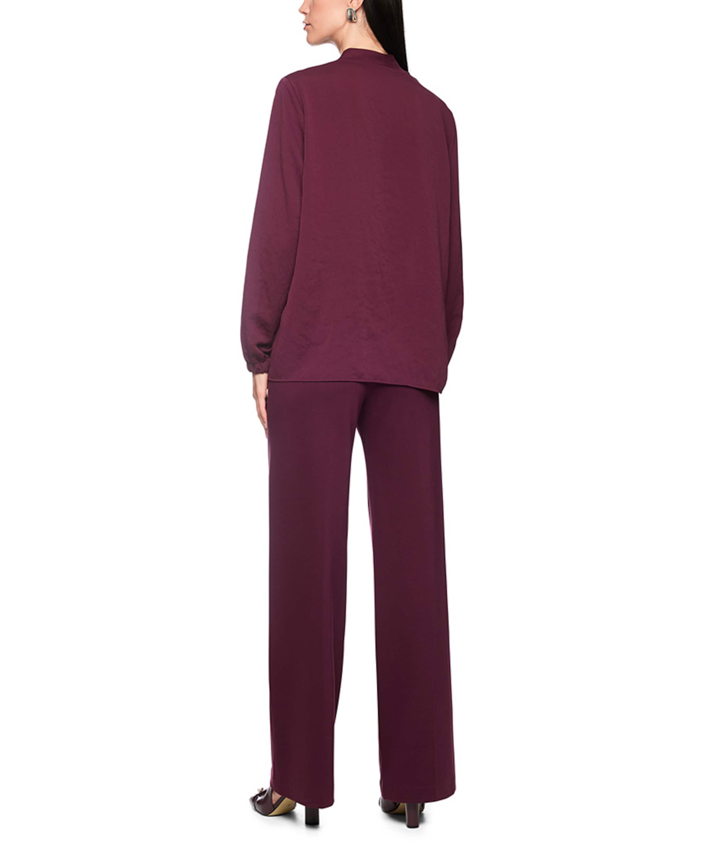 Marc Cain Additions Dames blouse bordeaux