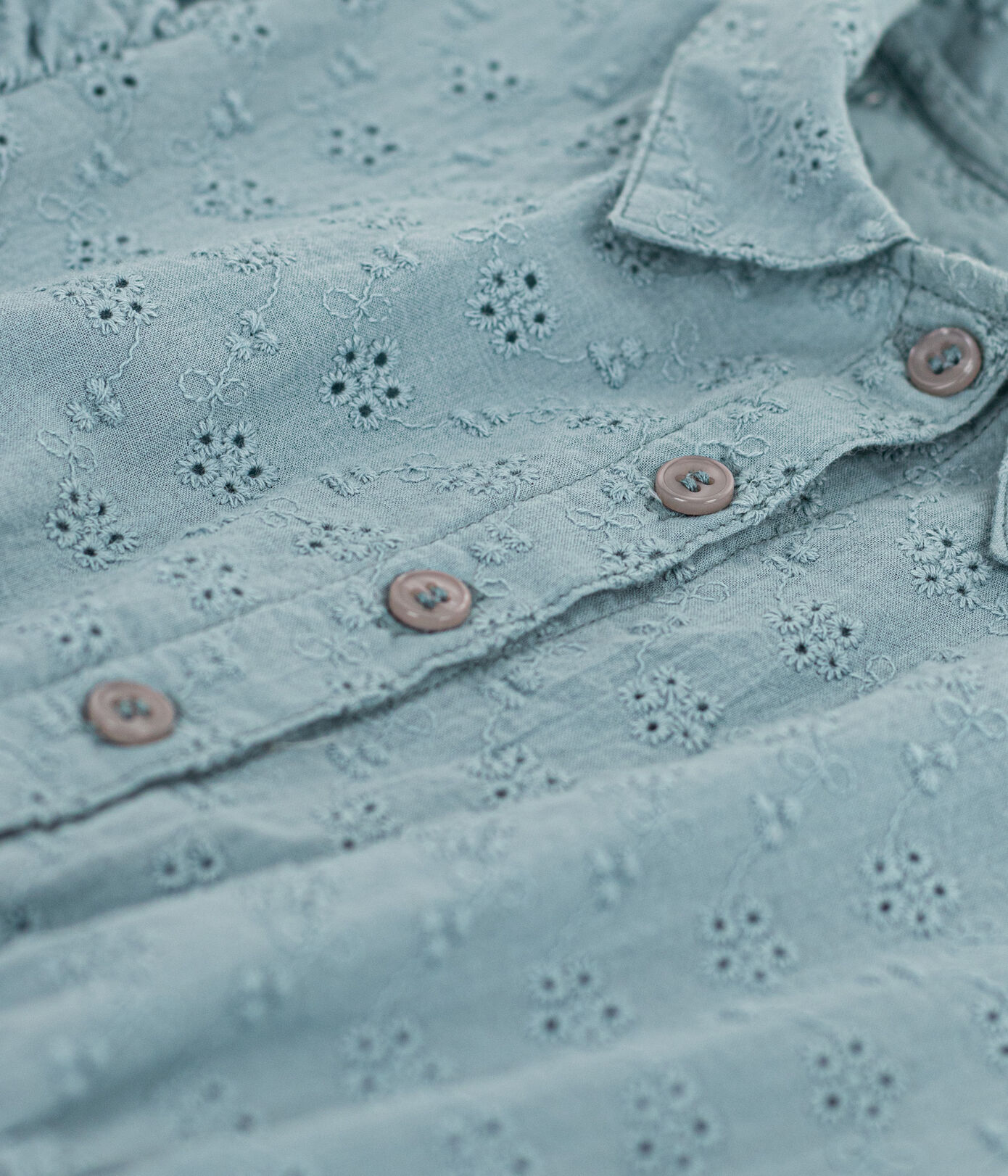 Robe en broderie anglaise enfant fille