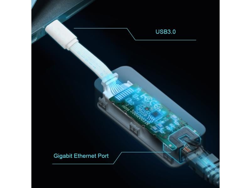 TP-Link Netzwerk-Adapter UE300C USB Typ-C USB 3.0 Typ-C zu Gigabit-EthernetNetzwerk-Adapter UE300C