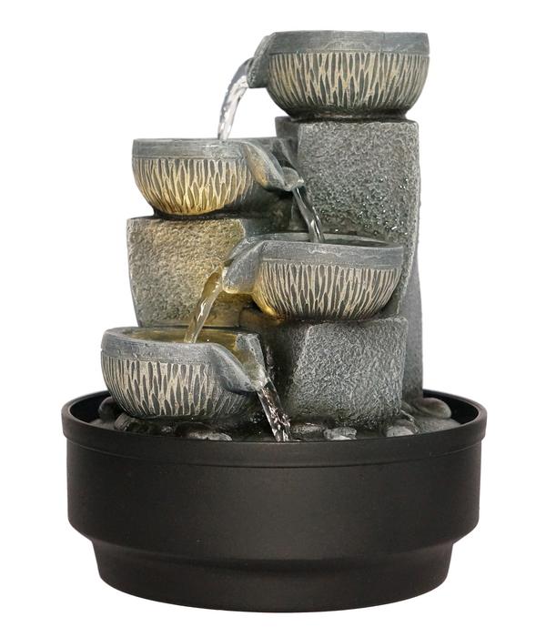 Dehner Polyresin-Zimmerbrunnen Nalani mit