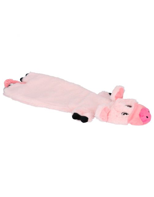 Adori Speelgoed Piggy - Hondenspeelgoed - 59 cm Roze