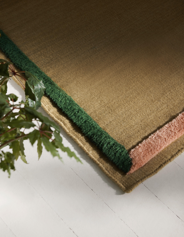 &tradition Framed AP14 vloerkleed 90x240 Plum