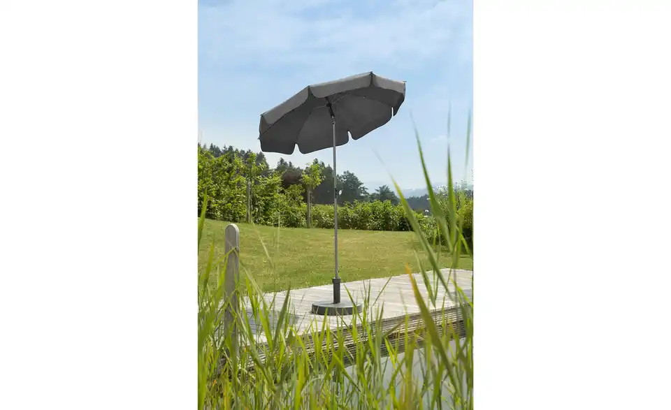 Sonnenschirm Locarno 150 cm Anthrazit
