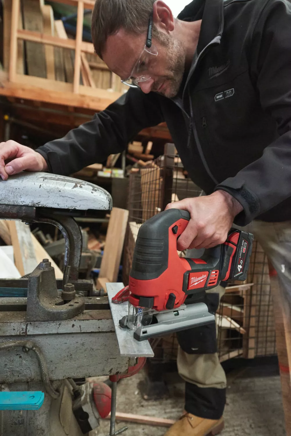 Milwaukee M18 BJS-0 18V Li-Ion Accu decoupeerzaag body - D-greep - variabel