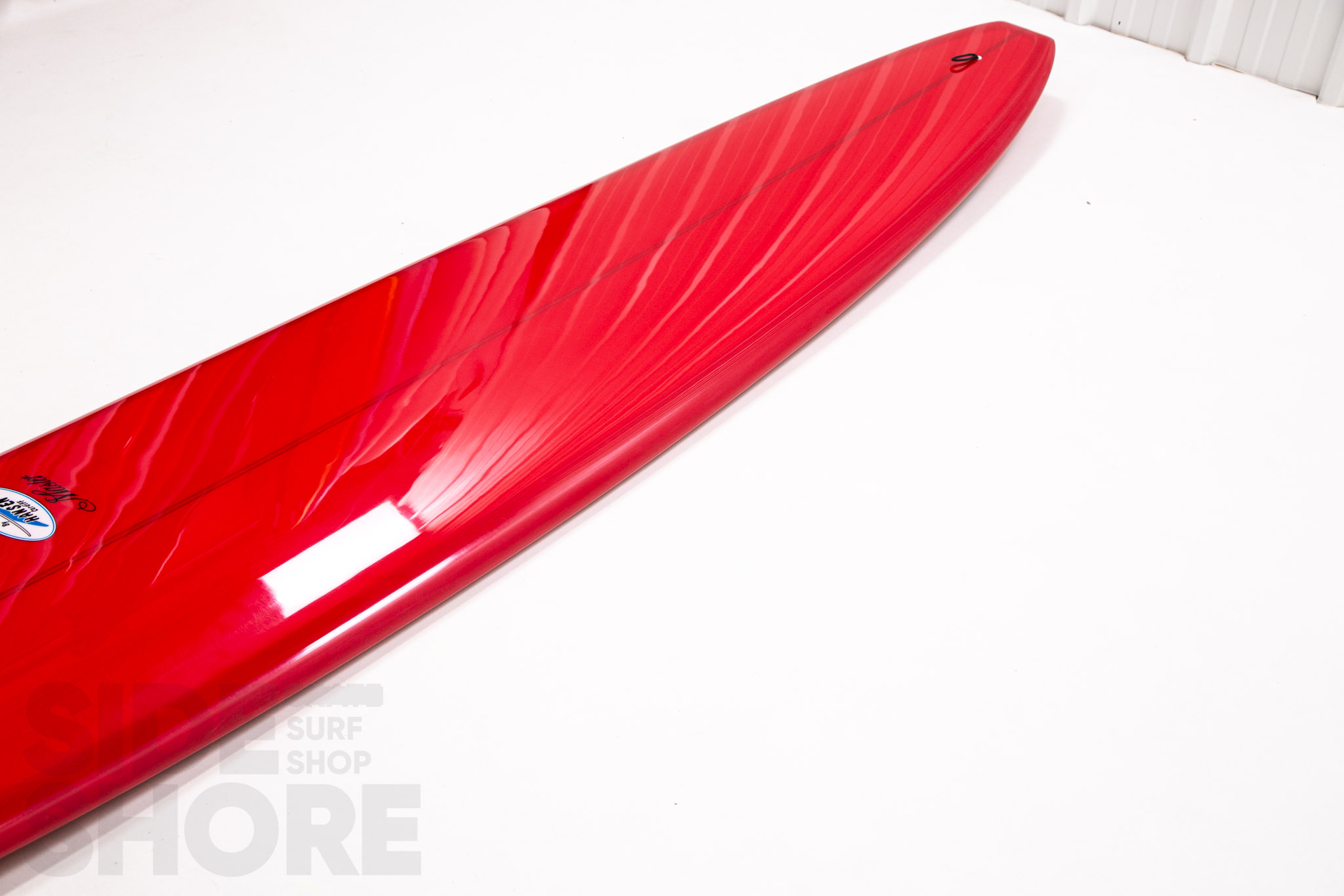Hansen Surfboards Master - Tint Red   Polish - 9'6 x 22 5/8