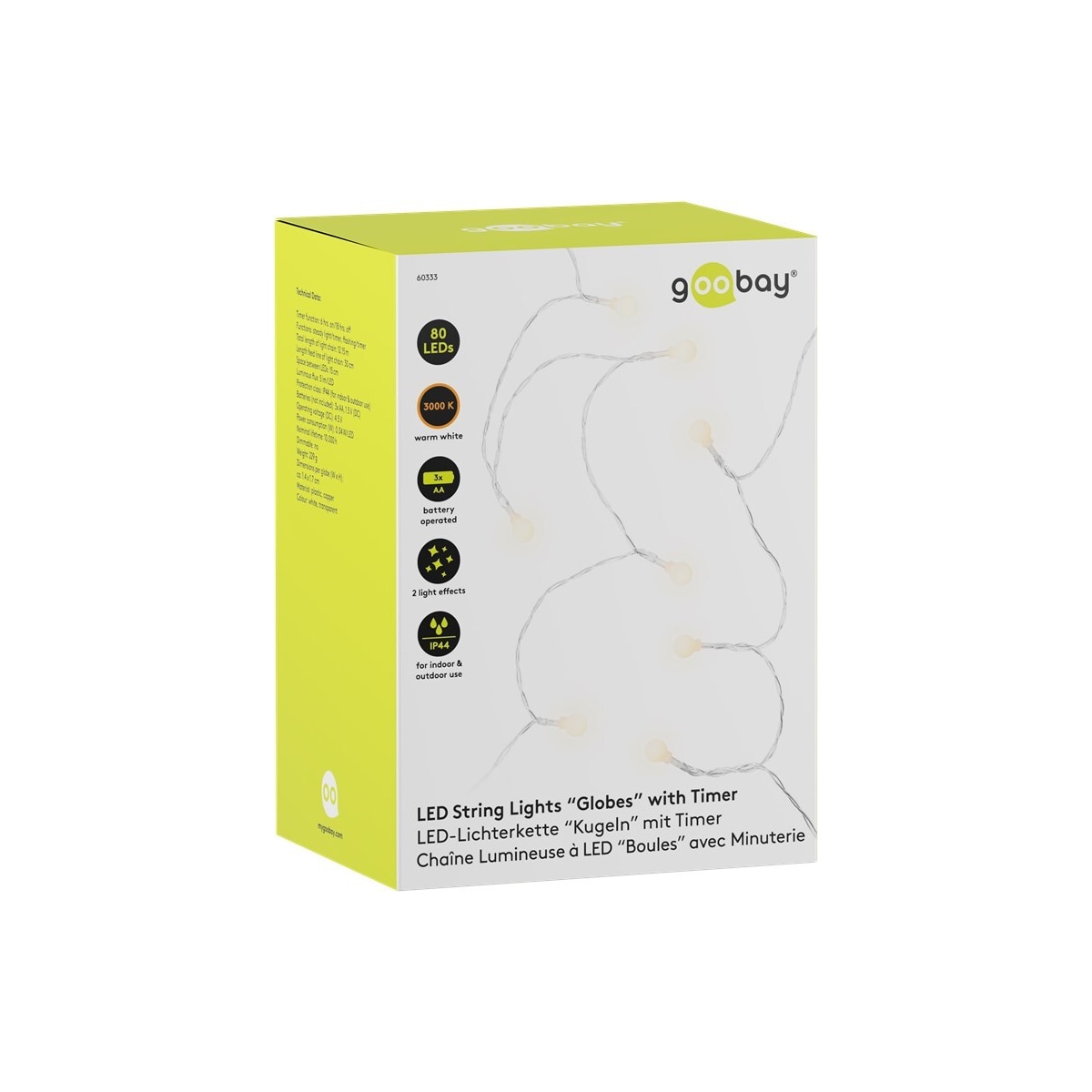 Goobay 80 LED lysstreng 