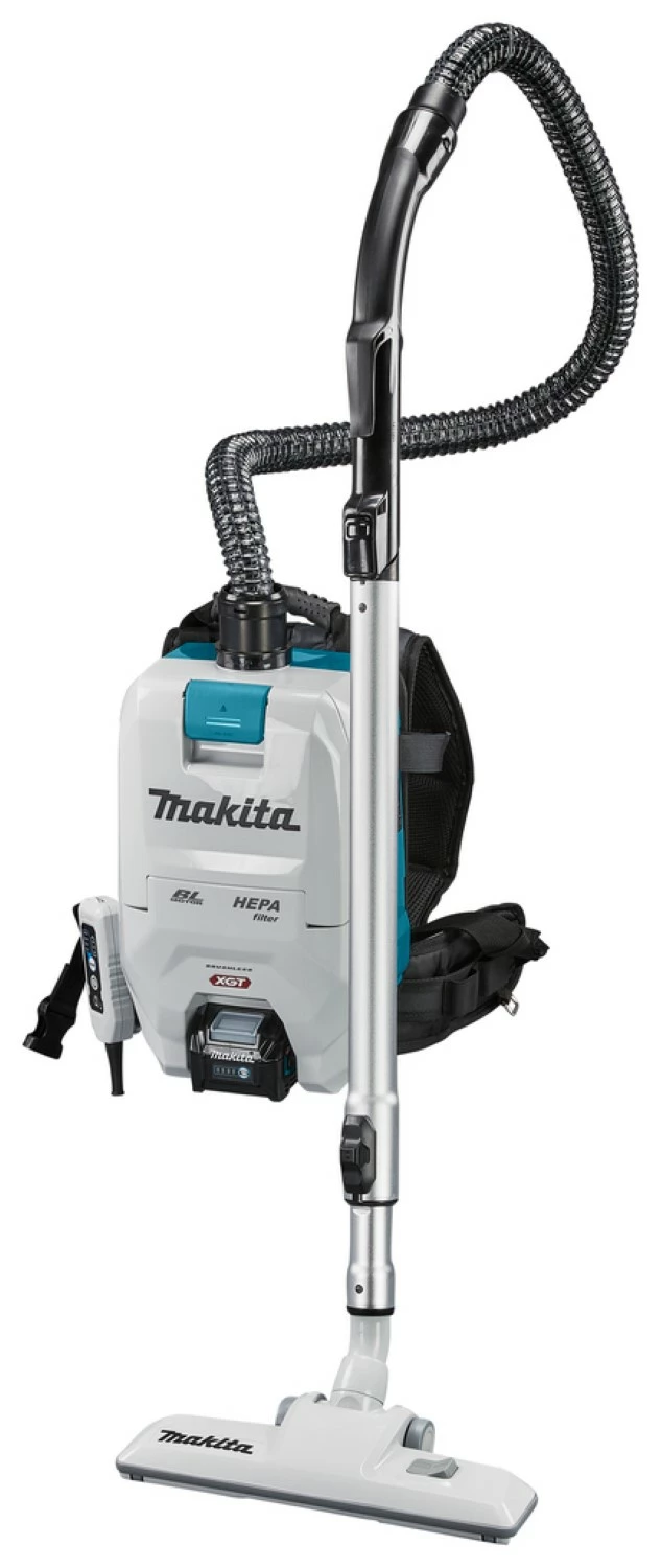 Makita VC008GM201 40V Max Li-Ion accu rugstofzuiger set (2x 4,0Ah) - 180mbar