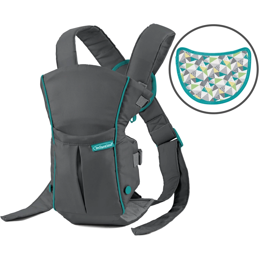 Infantino SWIFT™ CLASSIC BABYTRAGE, Grau mit Tasche
