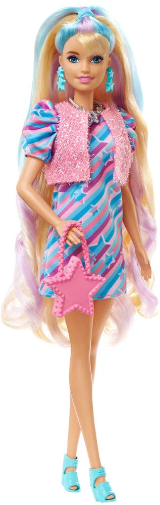 BARBIE - POUPEE - ULTRA-CHEVELURE CHEVEUX BLONDS 21.6 CM