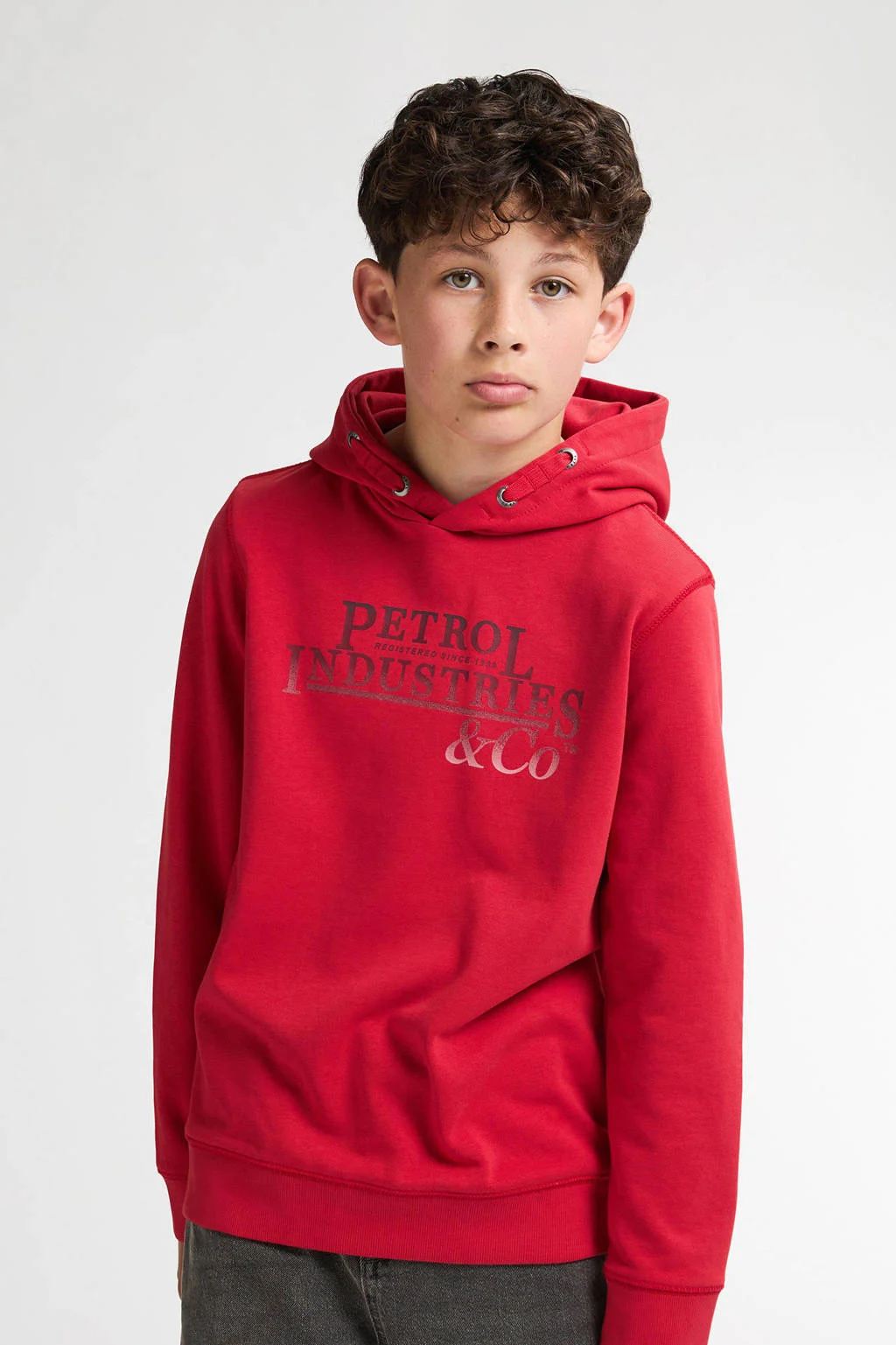 Petrol Industries hoodie rood