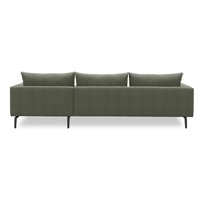 Hallsberg højrevendt sofa med chaiselong