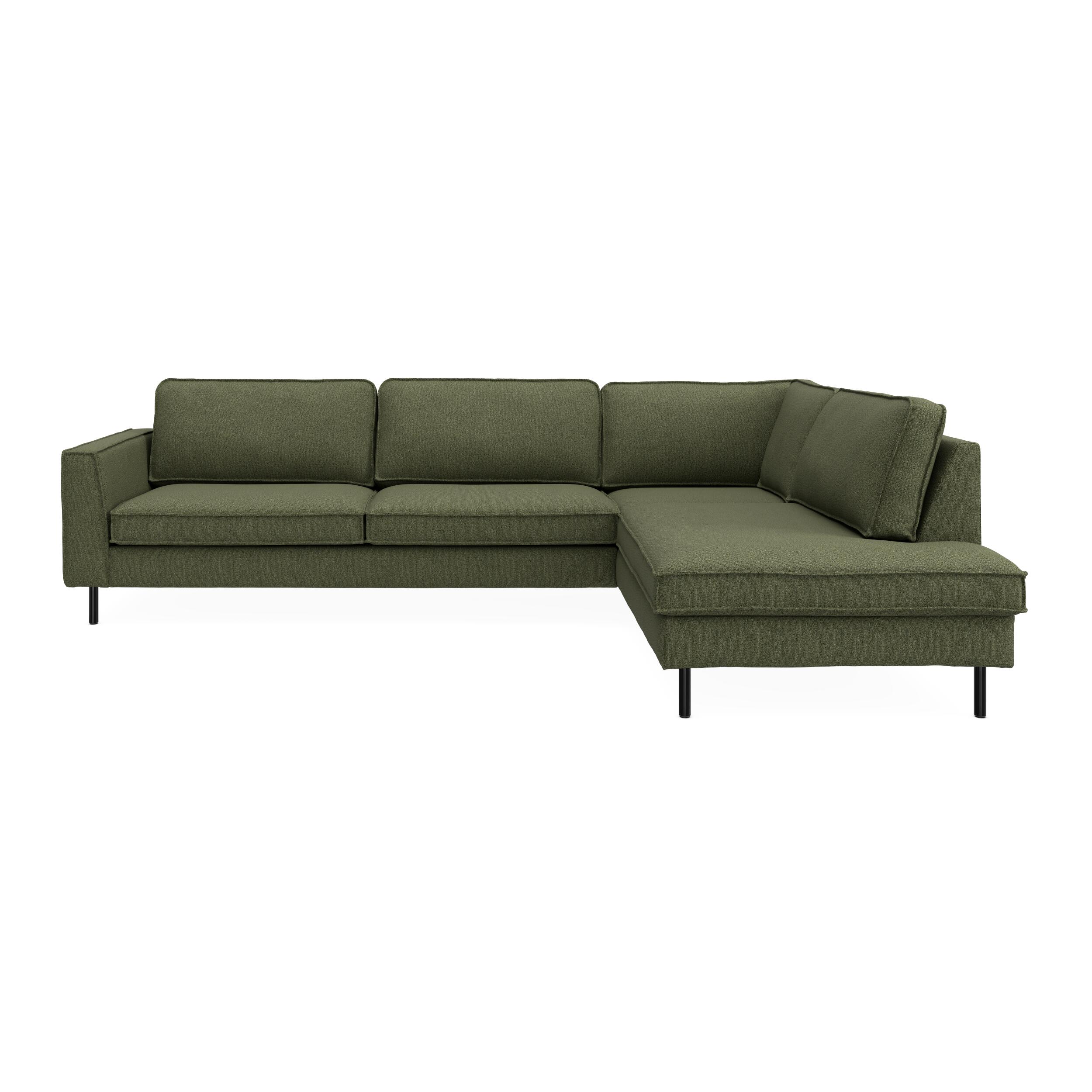 Scott højrevendt hjørnesofa med pufafslutning