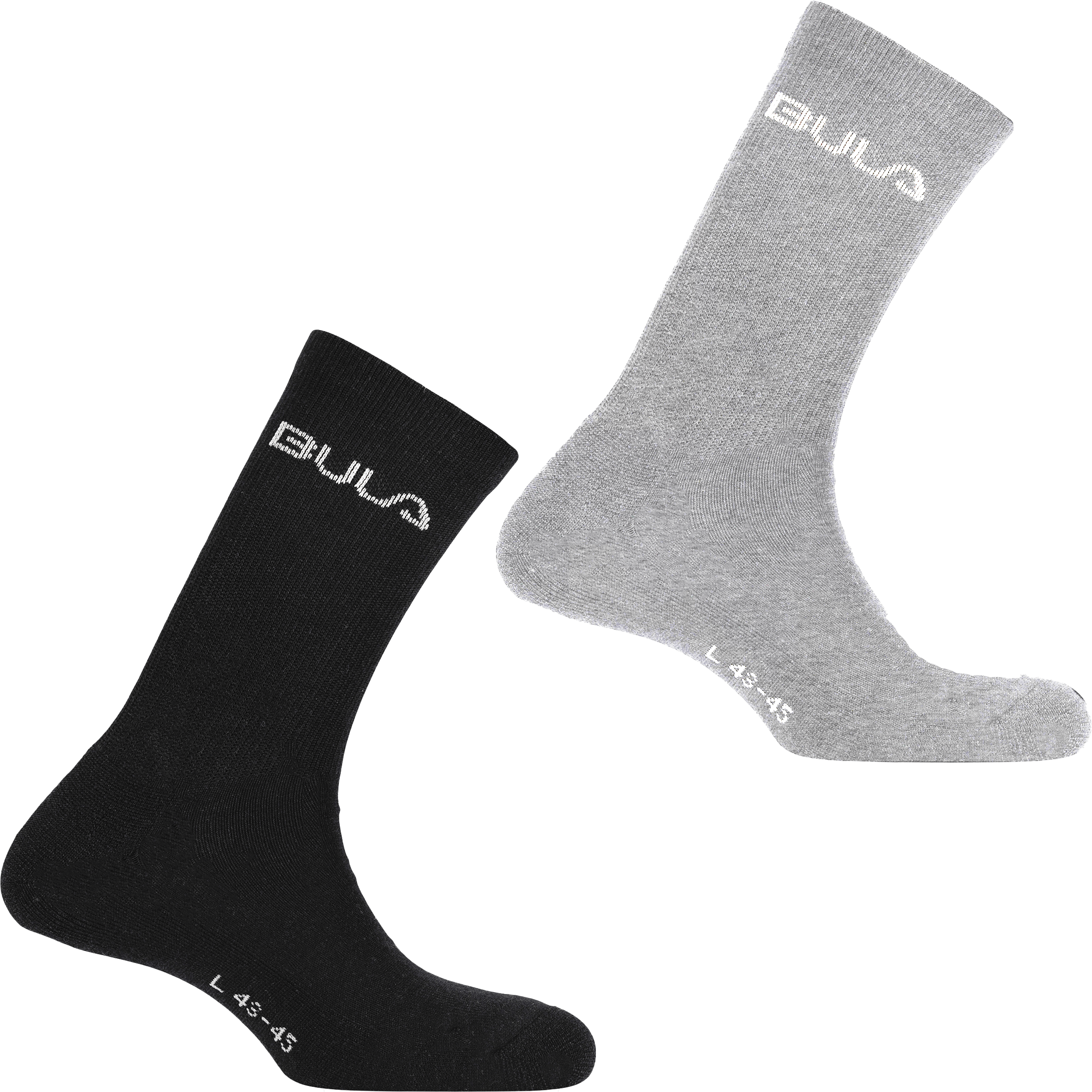 Bula Bula 2pk light wool sock - Sokker