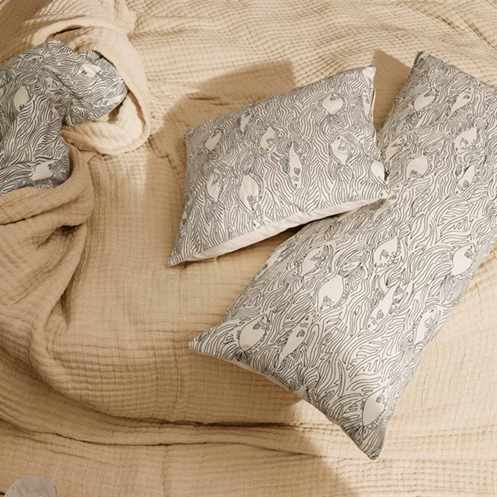 Bedding Stream Offwhite - Ferm Living → Luksusbaby.dk