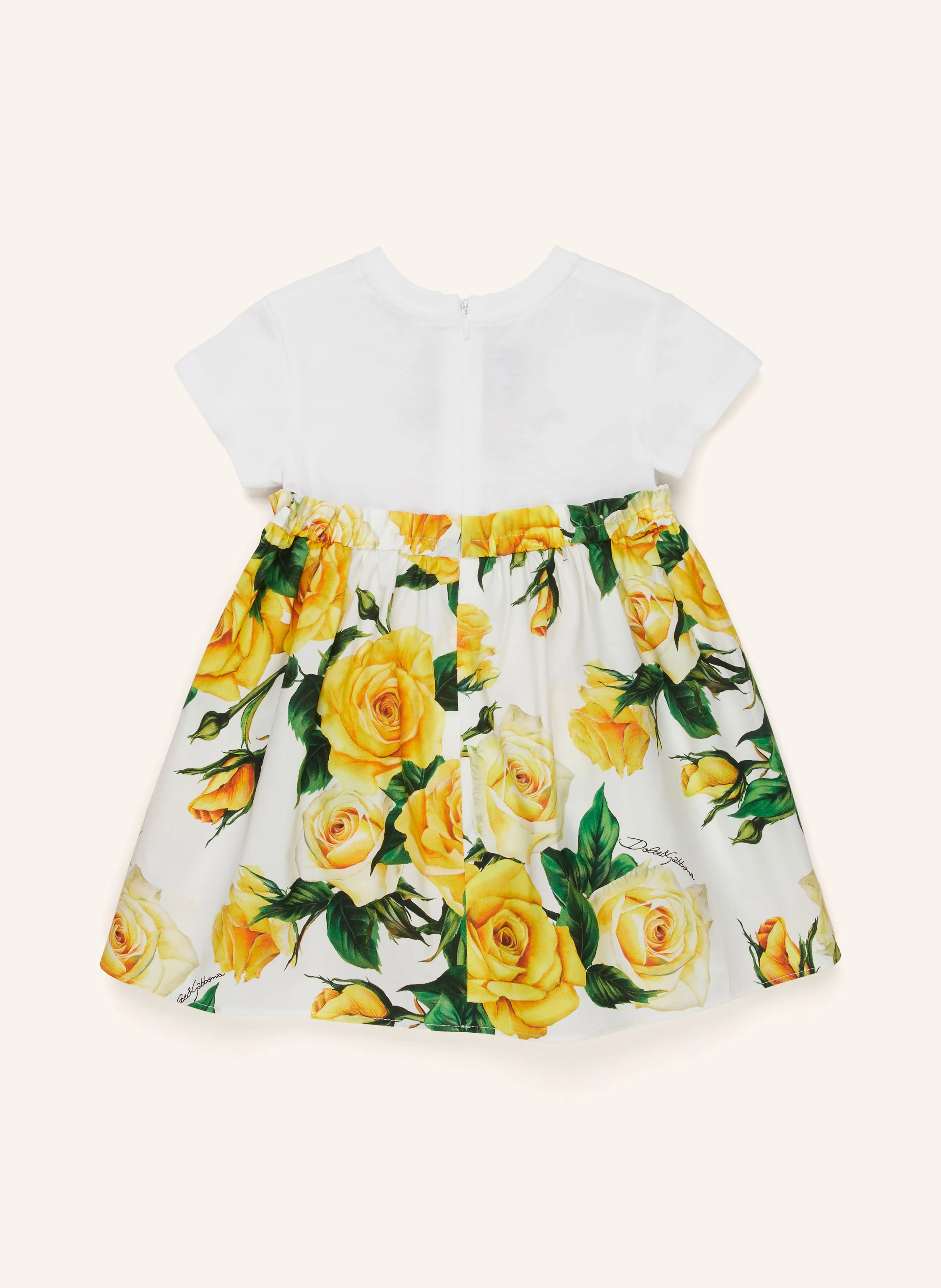 DOLCE & GABBANA Kleid im Materialmix