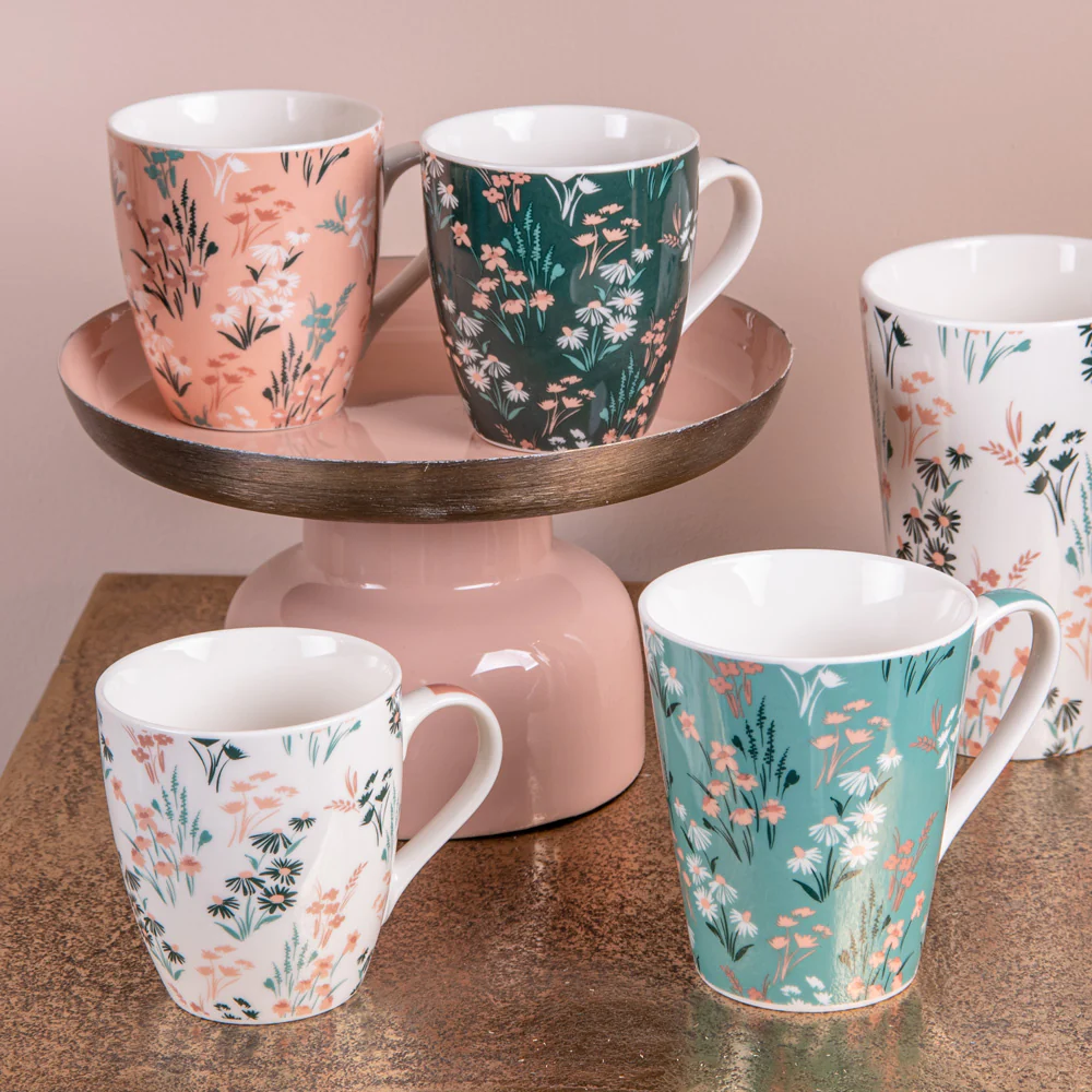 Coffret de 4 mugs Joy 31 cl Table passion