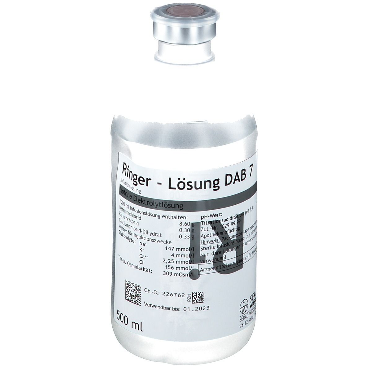 Ringer Lösung Dab 7 Plastik