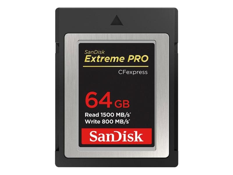 SanDisk CFexpress-Karte Extreme Pro Type B 64 GB mit 64 GB