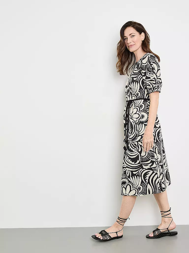 GERRY WEBER Midikleid schwarz