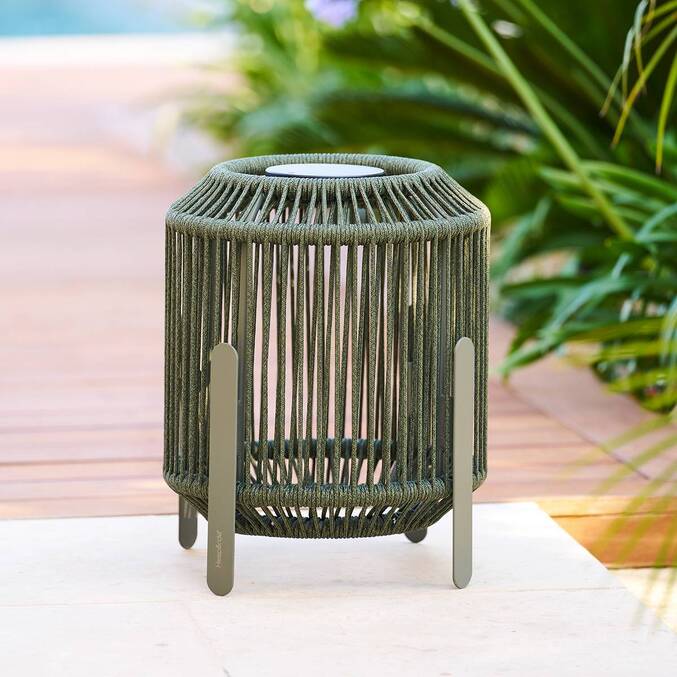 Lanterne solaire LINY Vert laurier