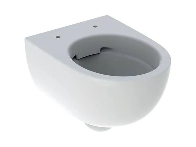 Geberit Renova Compact væghængt toiletskål, hvid porcelæn