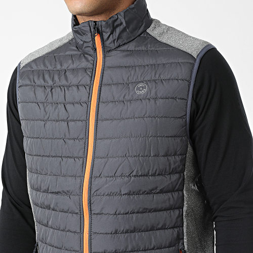 Veste Zippée Multi Bodywarmer Collar 12200684 Gris Anthracite