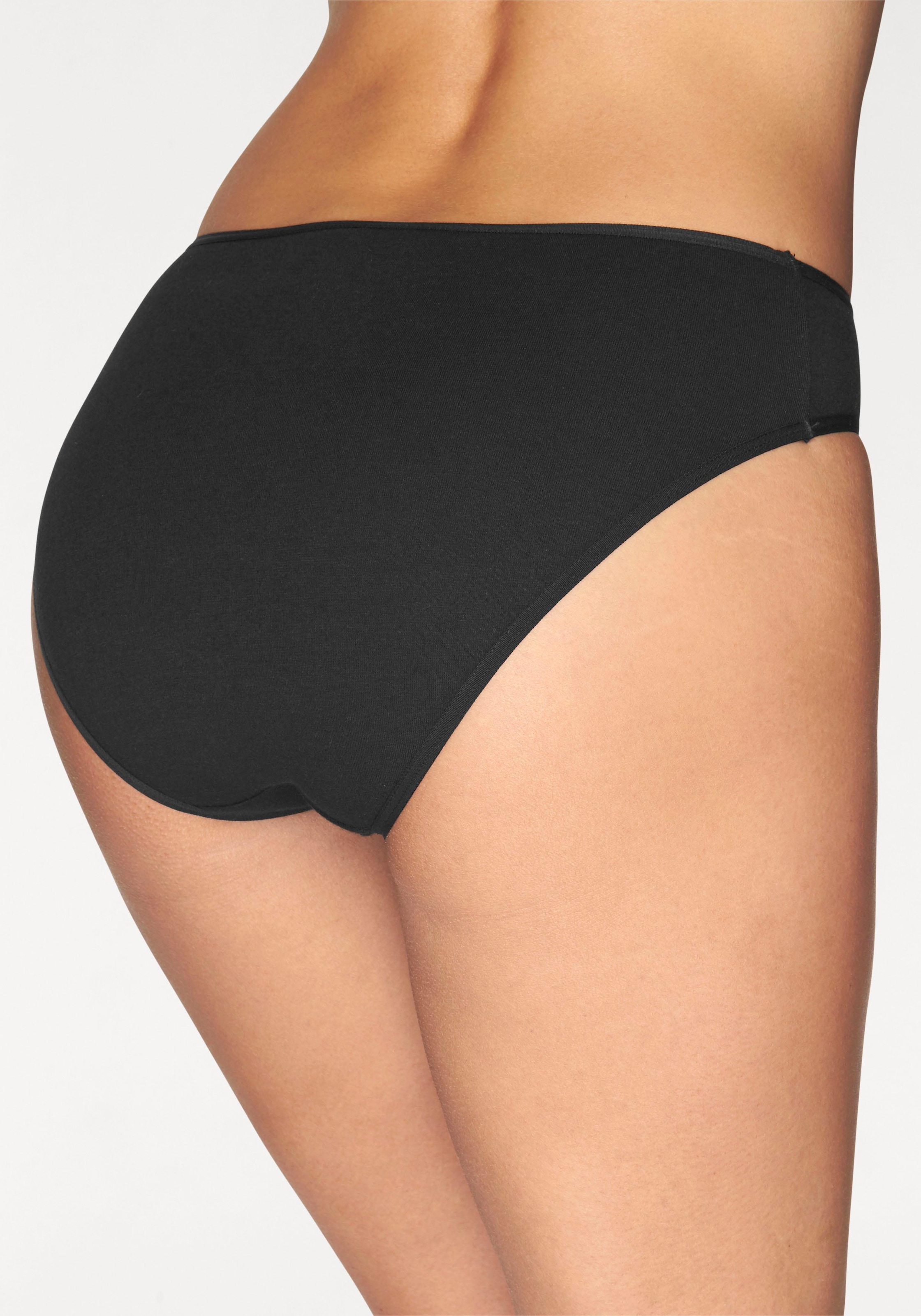 petite fleur Bikinislip 10er-Pack,  aus elastischer Baumwolle