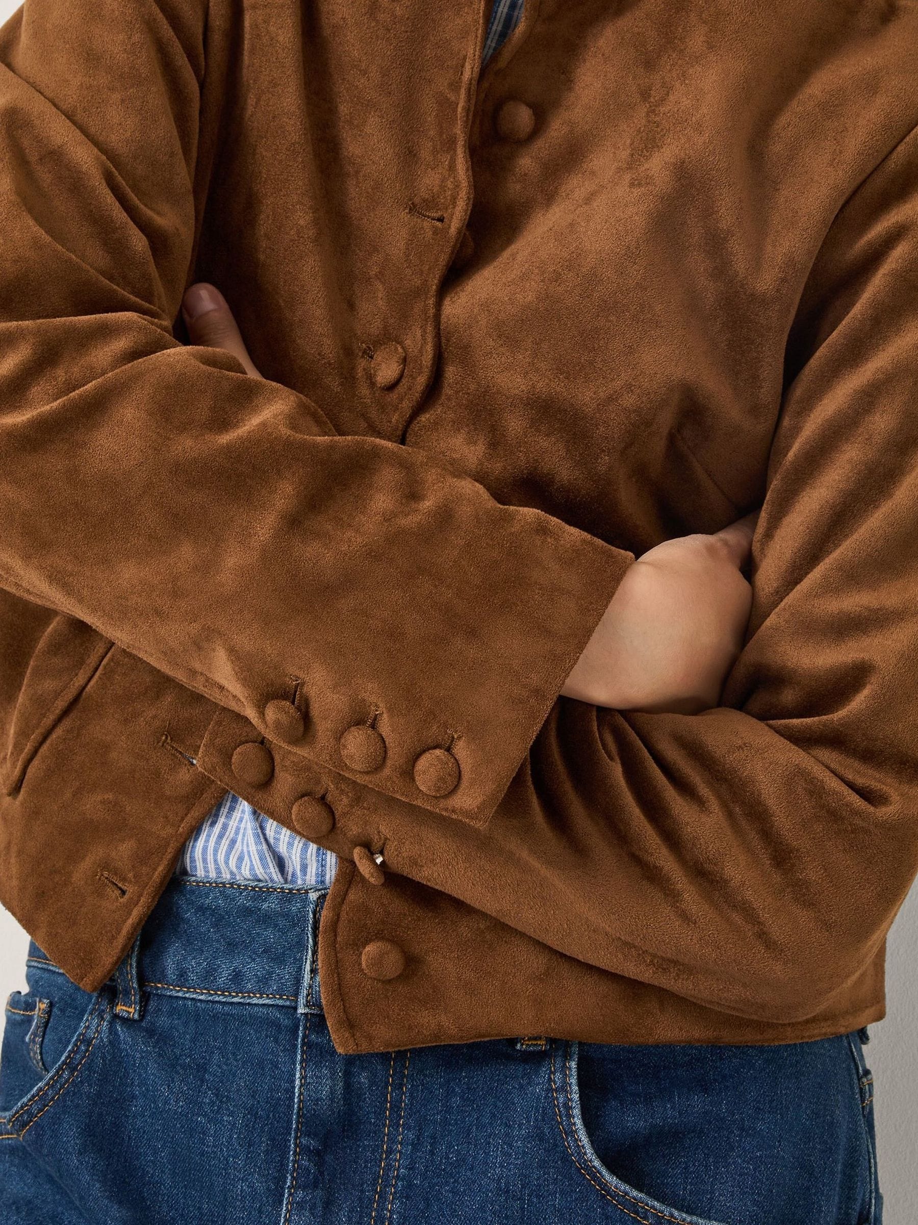 Monsoon Isla Suedette Jacket