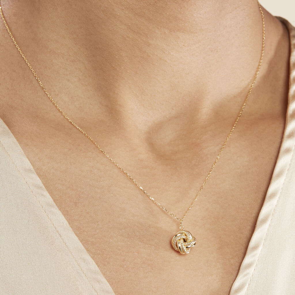 Collier Or Jaune Carlina