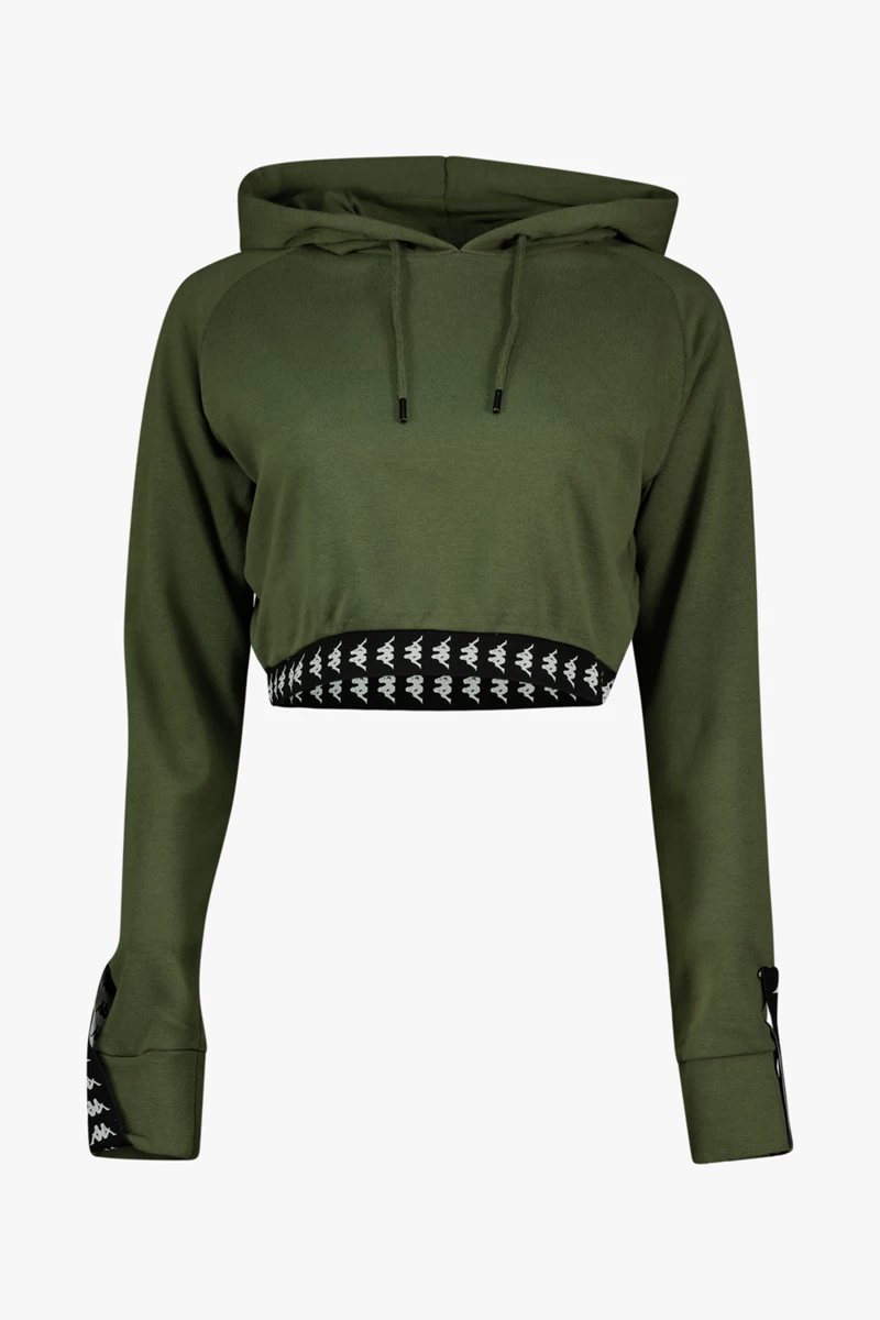 Kappa 222 Banda Vanity Crop Damen Hoodie