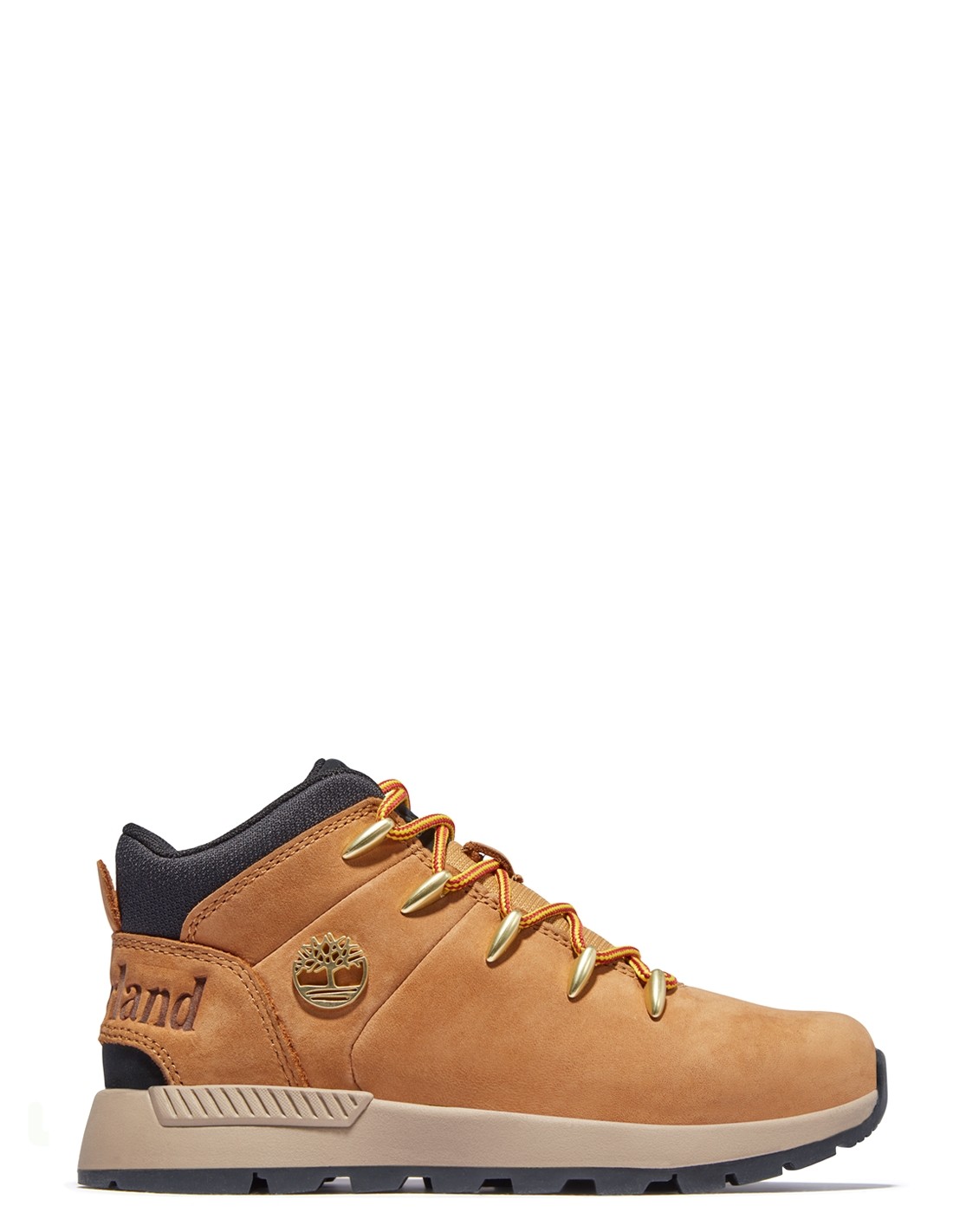 timberland boots femme sprint trekker mid wht nubuck jaune