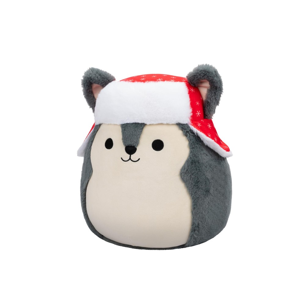 Squishmallows - 30 cm Bamse P21 Fuzz A Mallows - Ryan Husky
