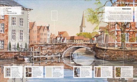 Artist's Painting Techniques: Explore Watercolours, Acrylics, and Oils (Hardback)