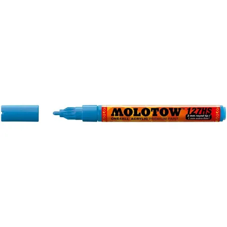 Molotow Permanentmarker ONE4ALL 127 HS, nachfüllbar, 2 mm, schockblau mittel