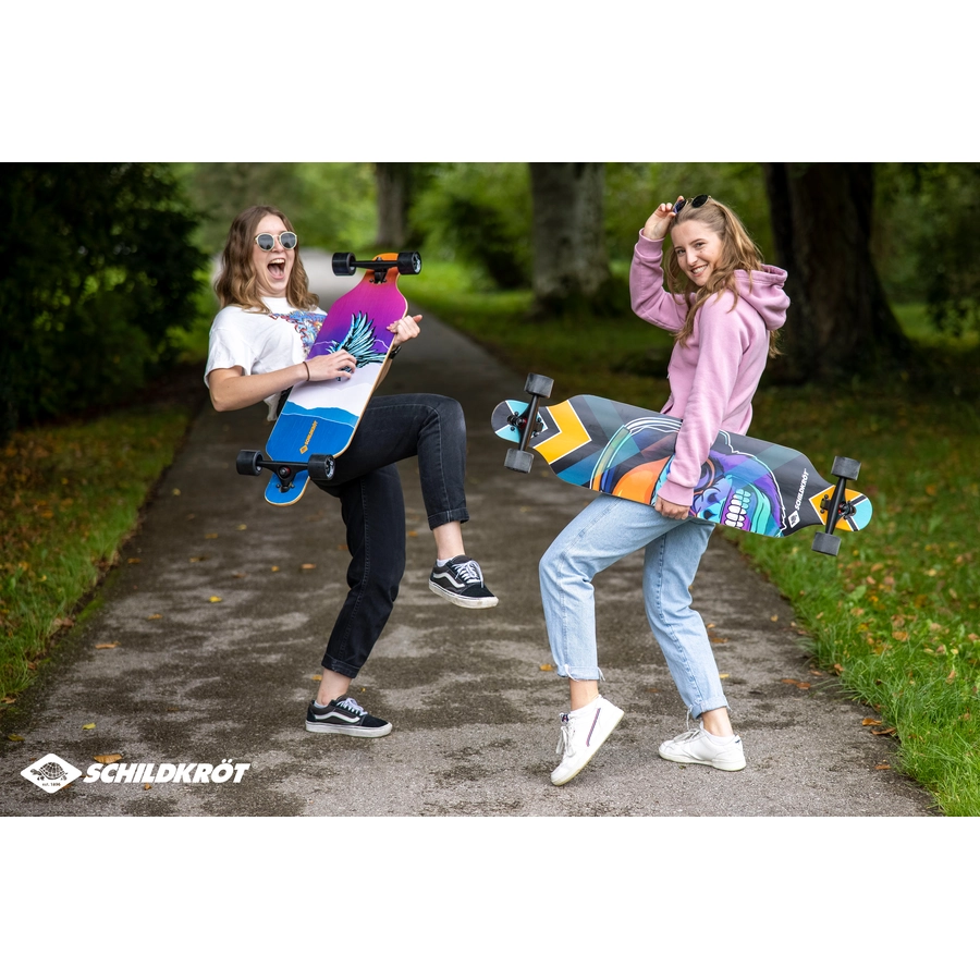 SCHILDKRÖT® Longboard Freeride 41 - God Feather