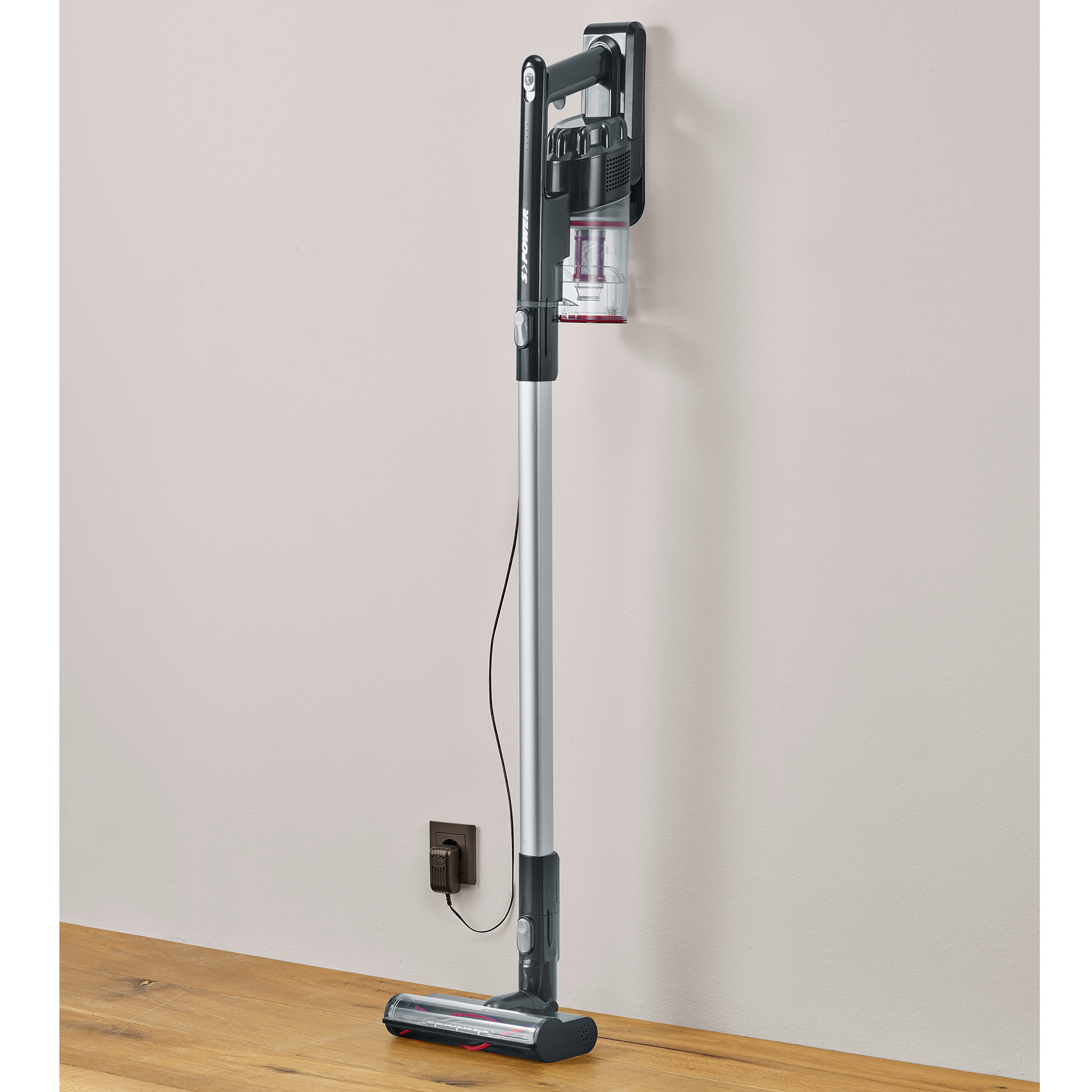 SEVERIN Hand- und Stielsauger S'Power HV 7966 - schwarz-silber - kabellos