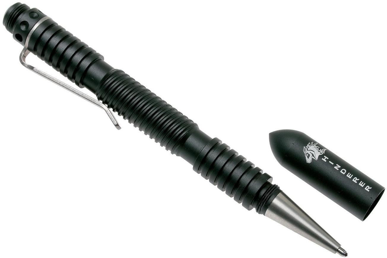 Rick Hinderer Extreme Duty Spiral Pen, Aluminium Matte Black