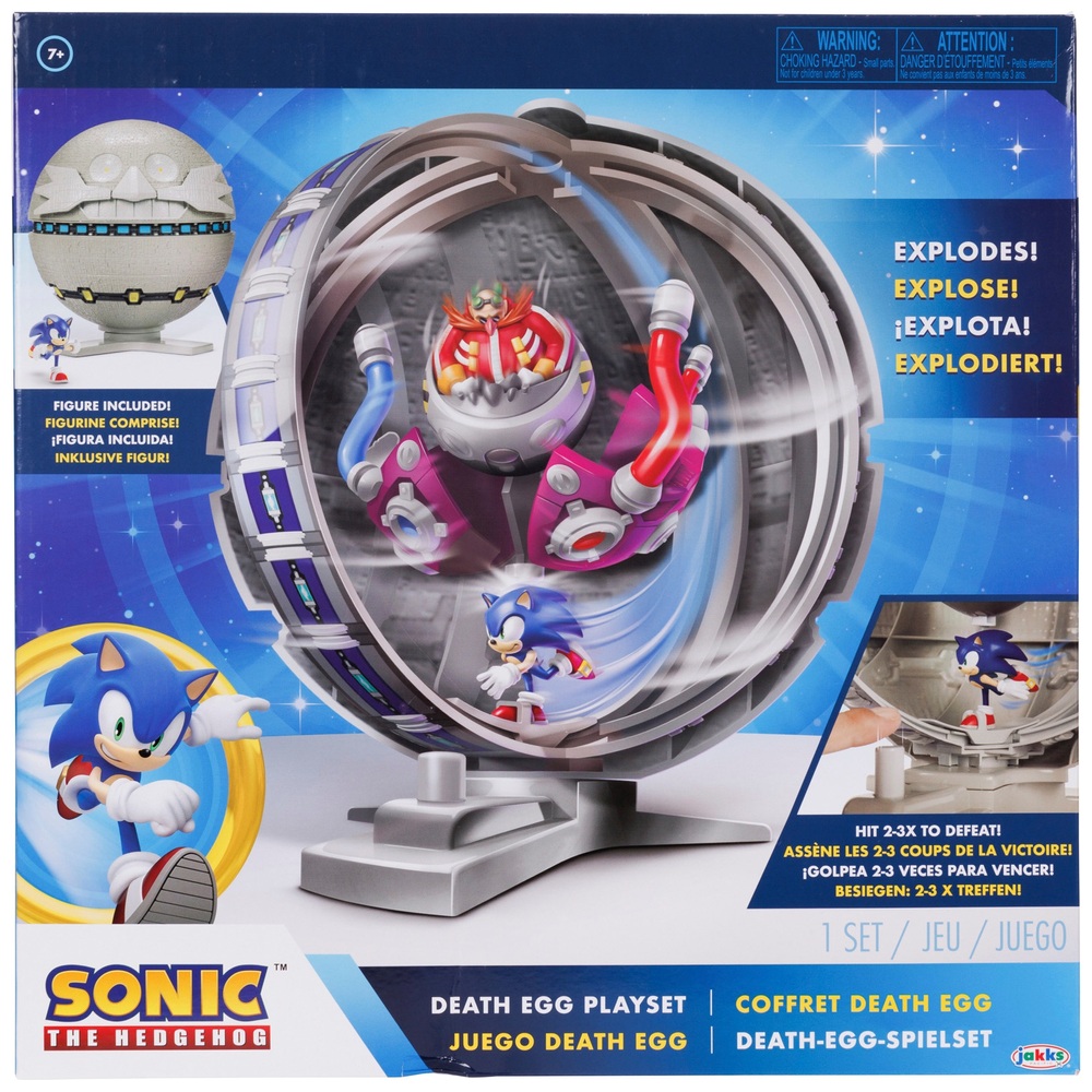 Sonic Death Egg Spielset mit Sonic-Actionfigur