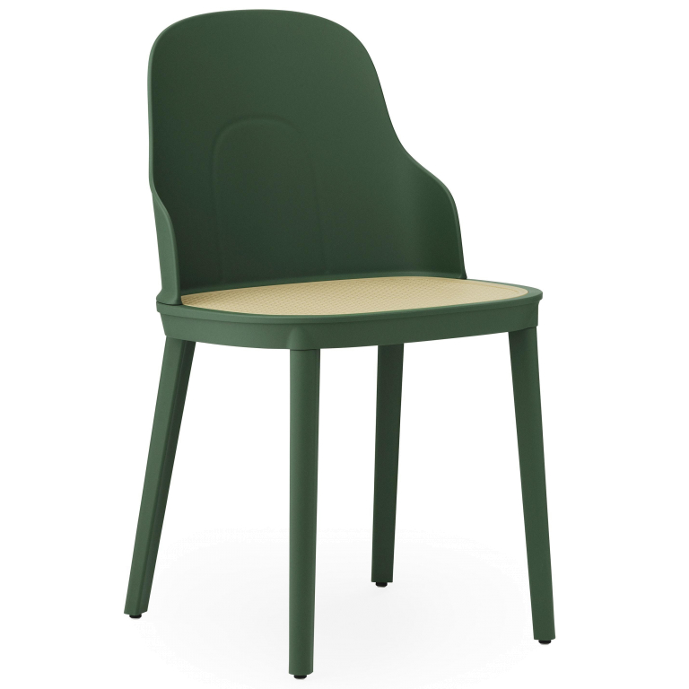 Normann Copenhagen Allez wicker stoel park green