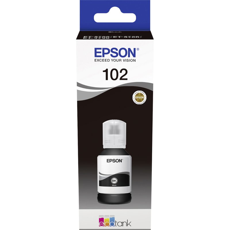 Flacon encre noire 102 EPSON ecotank