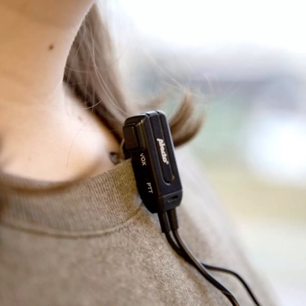 In-Ear Headset FRH-10 DUO ALECTO schwarz,weiss