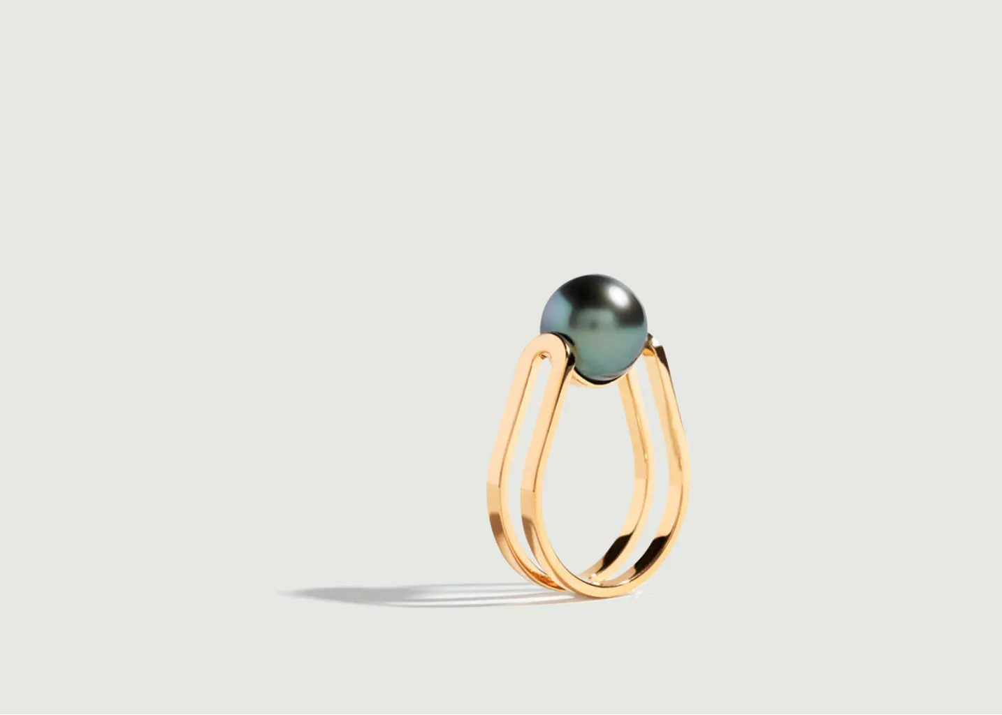 Solitaire Étreintes Perle Bleue JEM