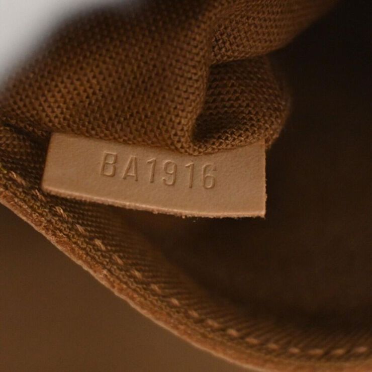 Louis Vuitton Vintage Louis Vuitton Alma Brown