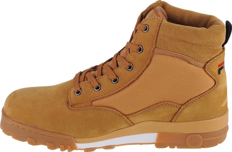Grunge - Veterboots - Zwart - Leer/Textiel/Suède