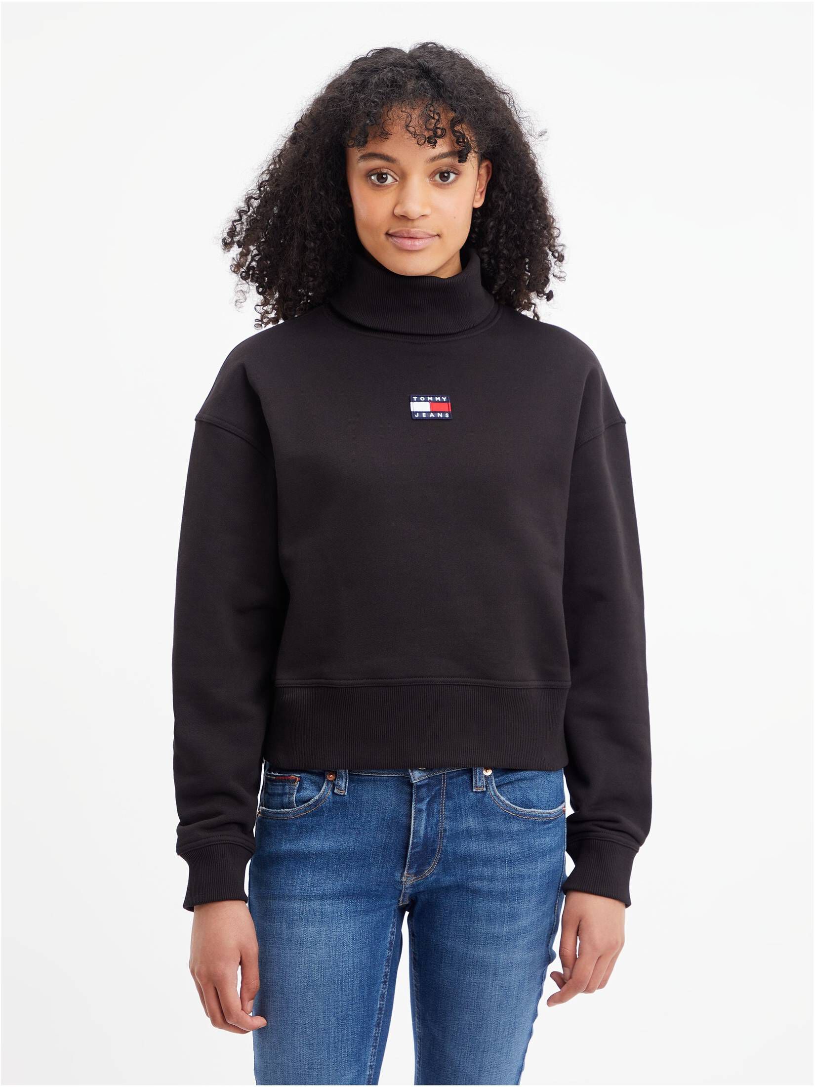 Tommy Jeans| Damen Rollkragensweatshirt