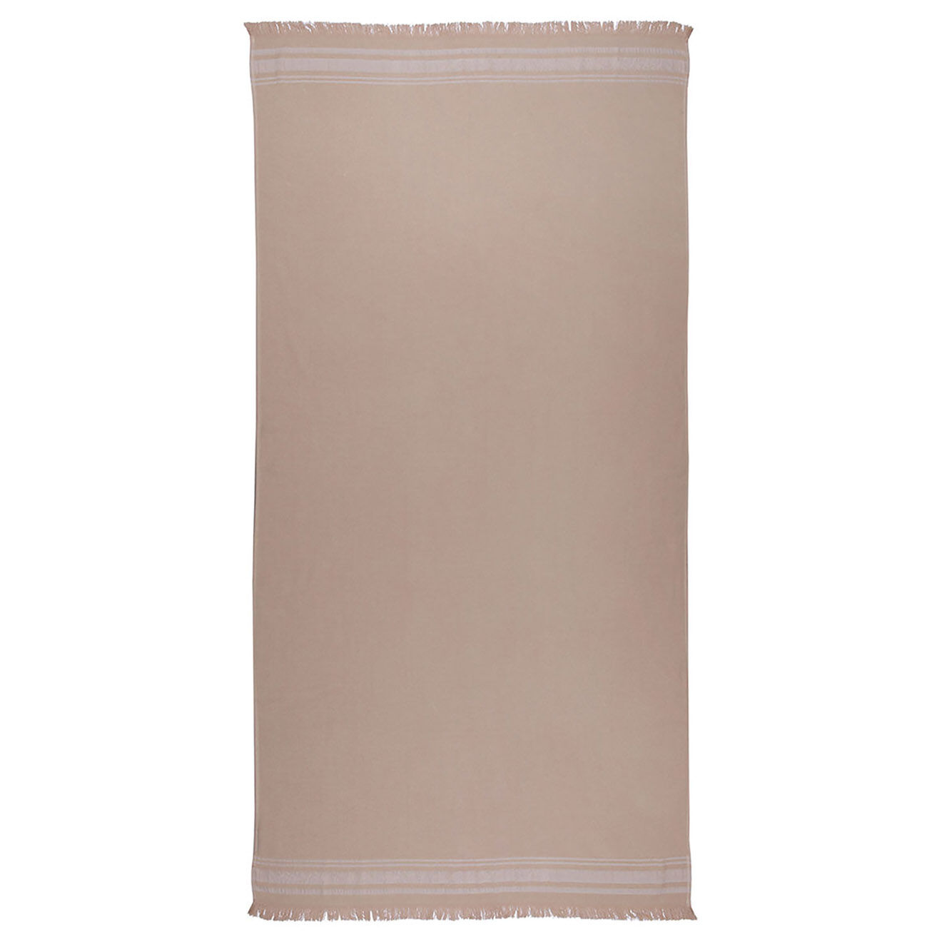 Febronie Fouta éponge Faro beige  - 100x180 cm