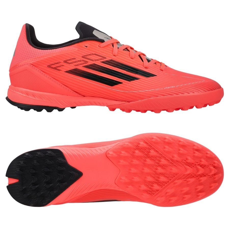 adidas F50 League TF Vivid Horizon - Turbo/Aurora Black/Argenté